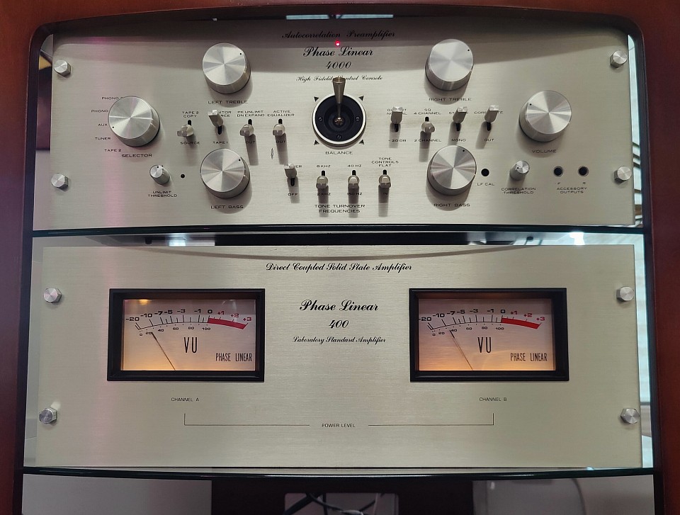 Phase Linear 400 amp / 4000 preamp